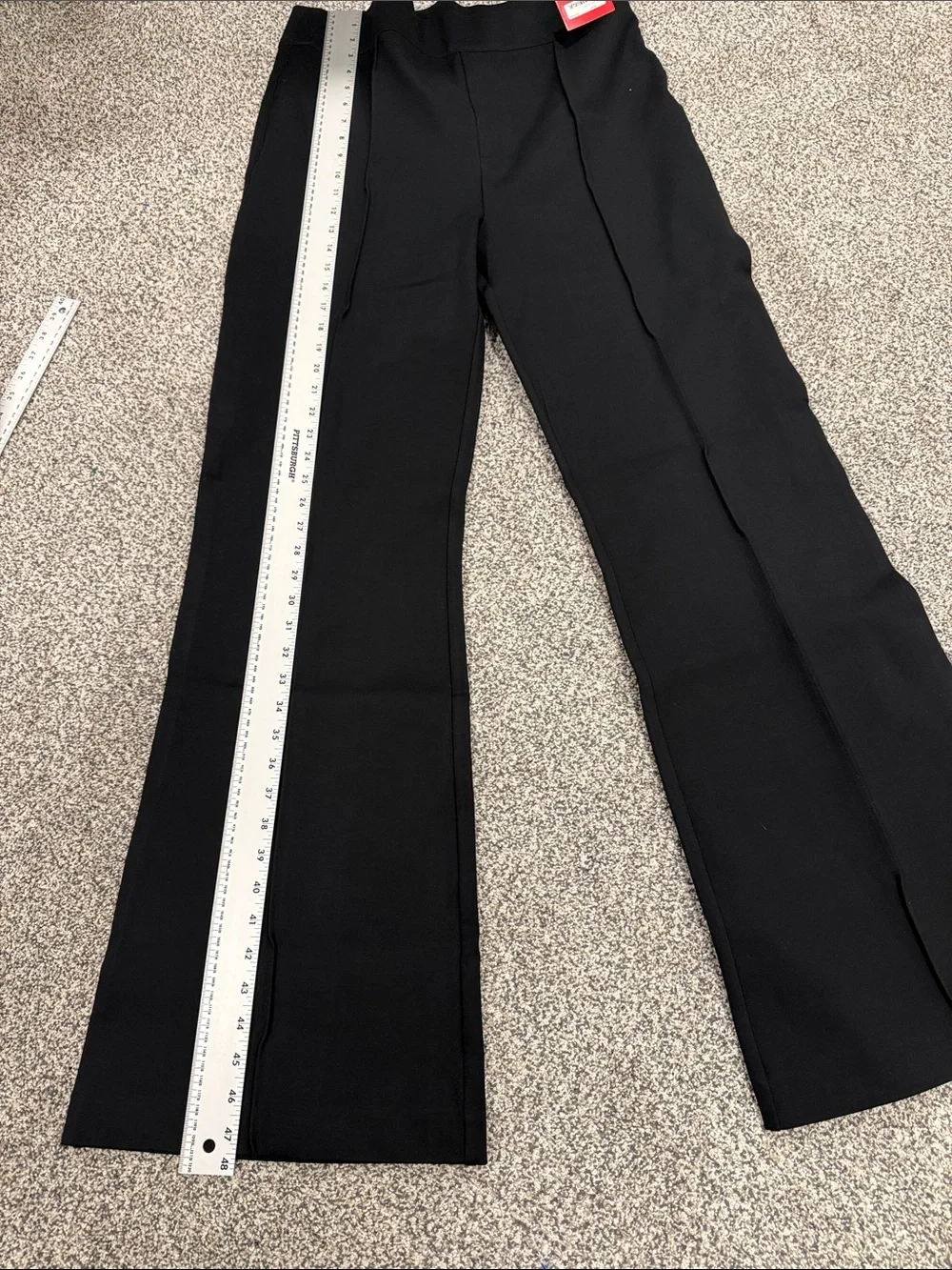 New! SPANX Women’s 1X Tall High Rise Flare Black Business Career Dress Pants